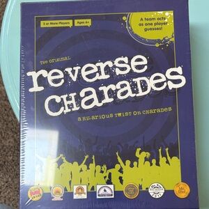 Reverse Charades Party Game - Purple & Lime - The Original